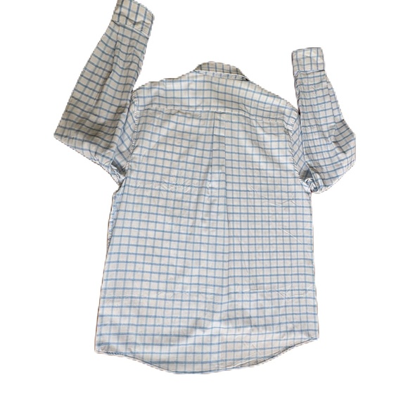 Johnnie-O Prep-Formance Gobi long sleeve shirt blue white Large - Picture 5 of 16